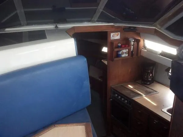 Slide: The Image of Bayliner 3460 Trophy Convertible 34 1986 - 3