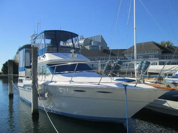 Slide: The Image of Sea Ray 360 Aft Cabin 1985 - 0