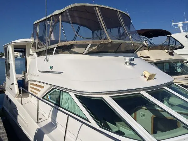 Slide: The Image of Sea Ray 420 Aft Cabin 1996 - 0