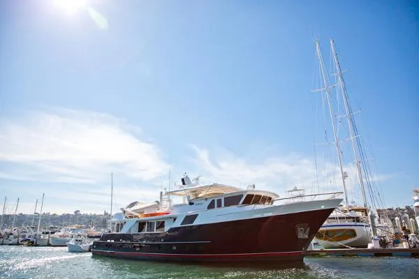 Slide: The Image of DeFever Expedition/Trawler Yacht 1983 - 2