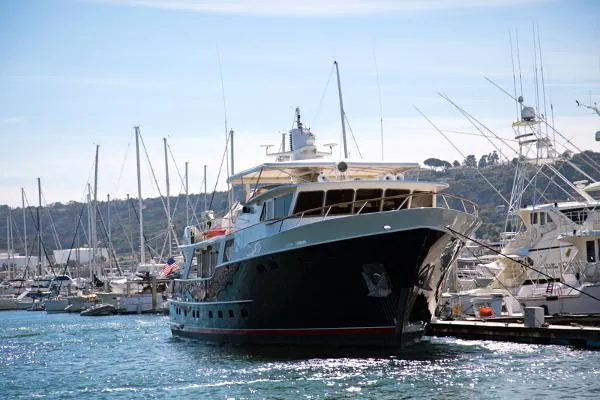 Slide: The Image of DeFever Expedition/Trawler Yacht 1983 - 3