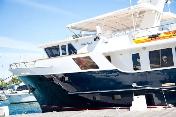 Slide: The Image of DeFever Expedition/Trawler Yacht 1983 - 4