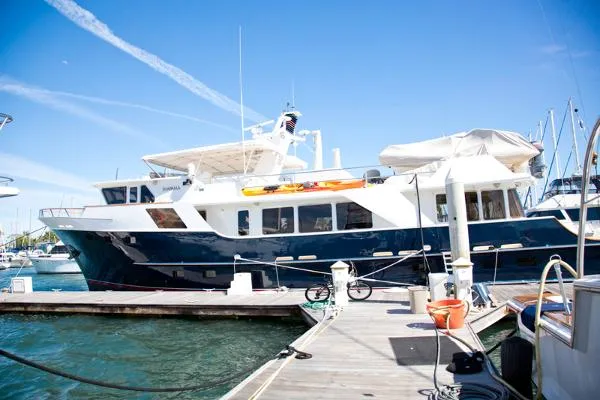 Slide: The Image of DeFever Expedition/Trawler Yacht 1983 - 6