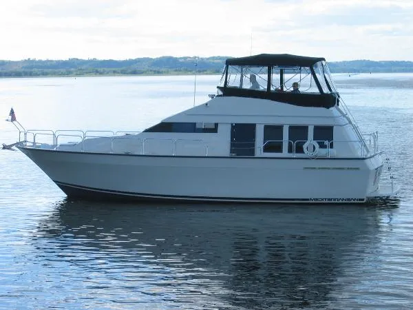 Slide: The Image of Mainship Mediterranean Convertible 1989 - 1