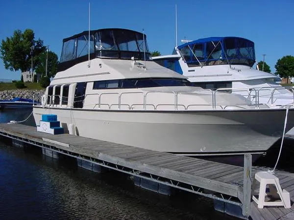 Slide: The Image of Mainship Mediterranean Convertible 1989 - 2
