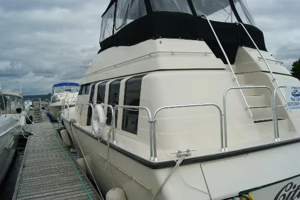 Slide: The Image of Mainship Mediterranean Convertible 1989 - 6