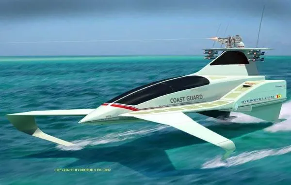 Slide: The Image of Hydrofoil 100kt, Multiple Uses Private, Tender, Security 2015 - 7
