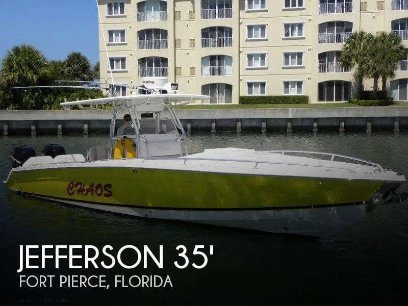 Slide: The Image of Jefferson 35 Marlago FS35 Sport Cuddy 2007 - 0