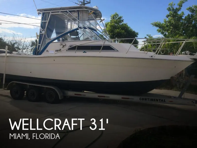 Slide: The Image of Wellcraft 2800 Coastal Walkaround 1994 - 0