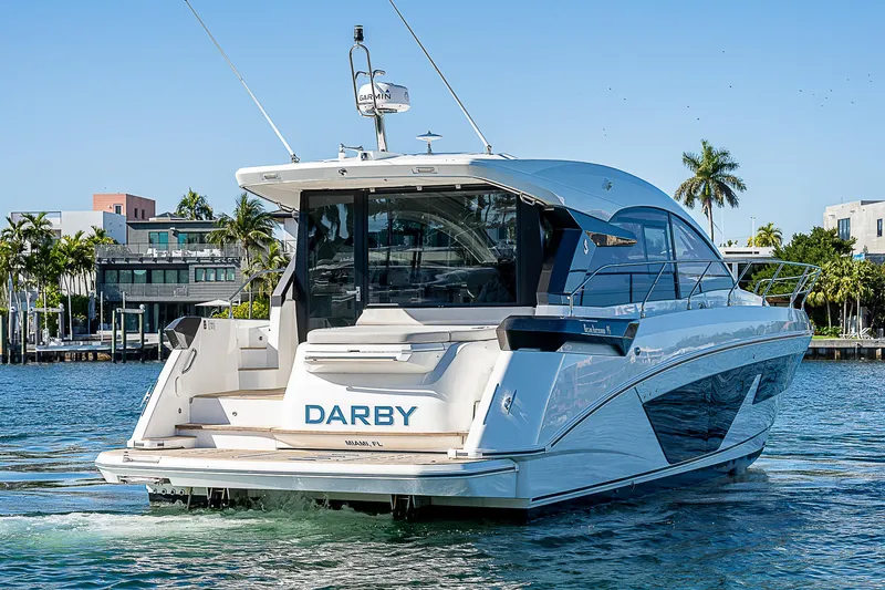 Slide: The Image of Beneteau Gran Turismo 45 yacht, 2022, on the water. - 10