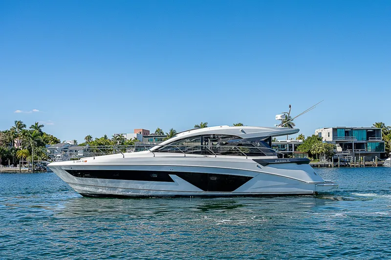 Slide: The Image of Beneteau Gran Turismo 45 Yacht 2022 on calm waters. - 15