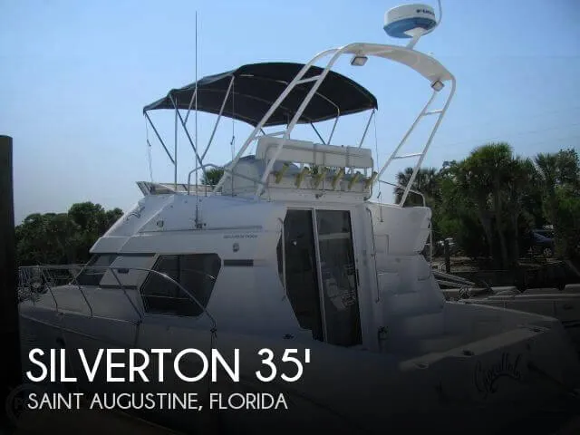 Slide: The Image of Silverton 351 Sedan Cruiser 1999 - 0
