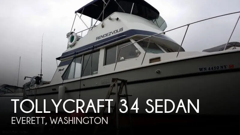 Slide: The Image of Tollycraft 34 Sedan 1973 - 0