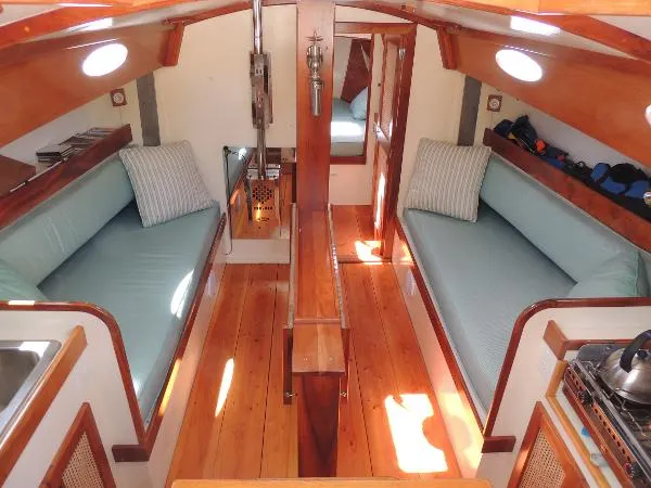Slide: The Image of Sea Island Boat Builders Kirby 36 Custom Yawl 2005 - 1