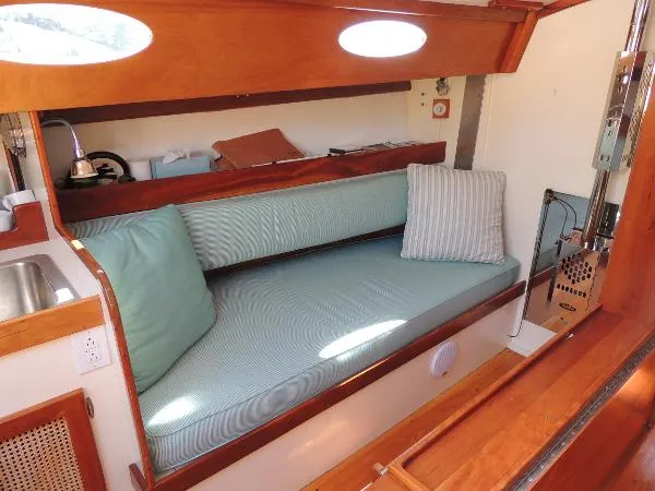 Slide: The Image of Sea Island Boat Builders Kirby 36 Custom Yawl 2005 - 4