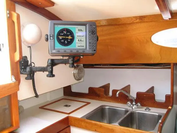Slide: The Image of Sea Island Boat Builders Kirby 36 Custom Yawl 2005 - 6