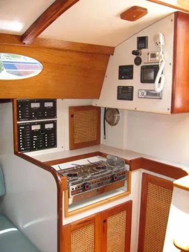 Slide: The Image of Sea Island Boat Builders Kirby 36 Custom Yawl 2005 - 8