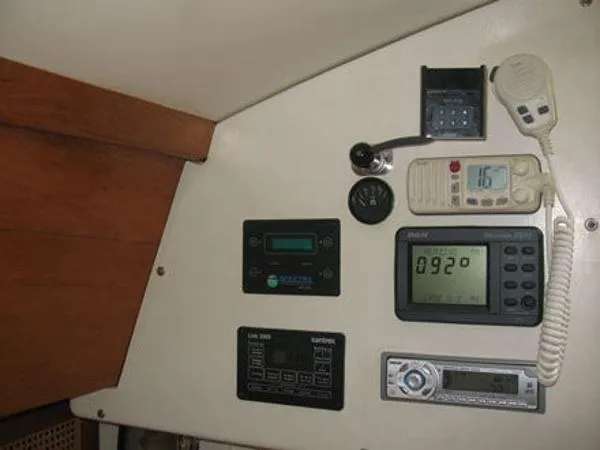 Slide: The Image of Sea Island Boat Builders Kirby 36 Custom Yawl 2005 - 9