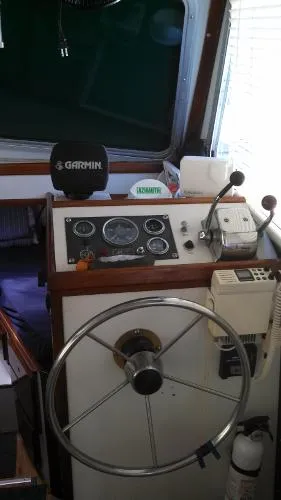 Slide: The Image of Prairie Flybridge Trawler 1979 - 11