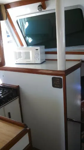 Slide: The Image of Prairie Flybridge Trawler 1979 - 7