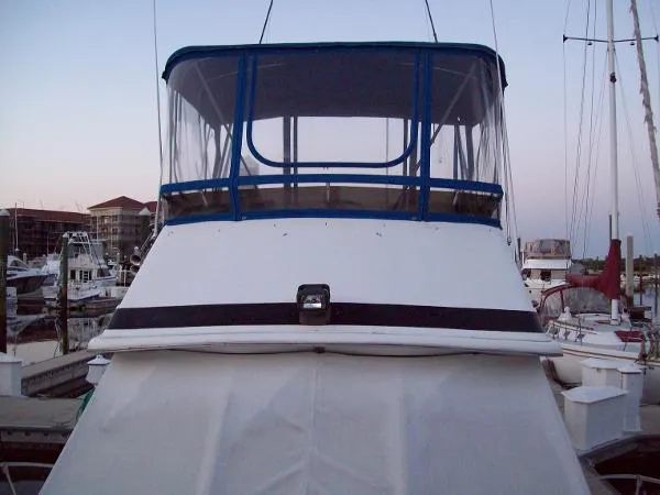 Slide: The Image of Trojan Sport Fisherman Flybridge 1974 - 3
