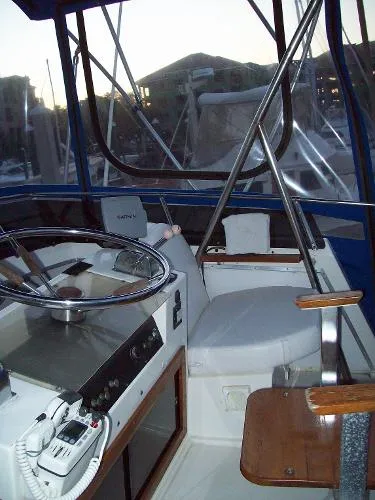 Slide: The Image of Trojan Sport Fisherman Flybridge 1974 - 6