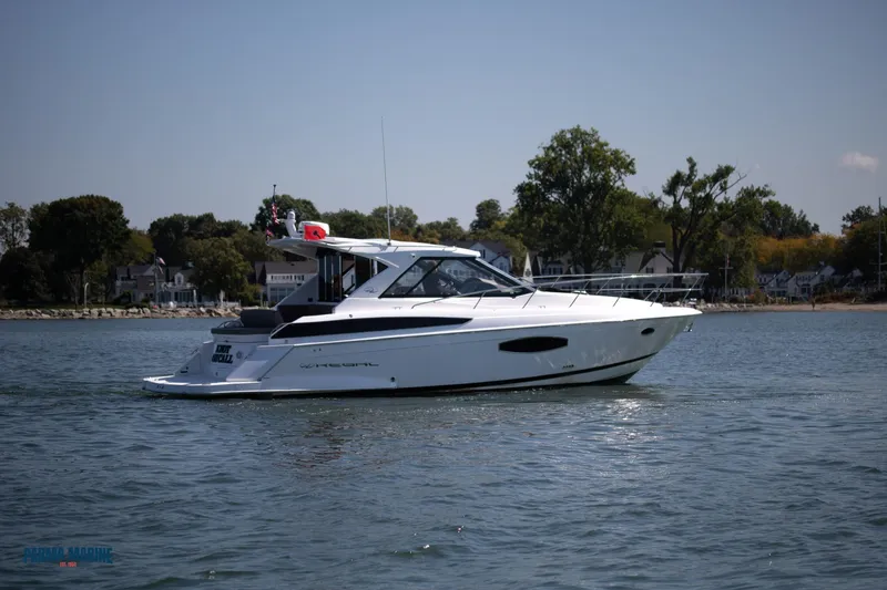 The Image of Starboard Side of the 2016 Regal 42 Coupe - 0