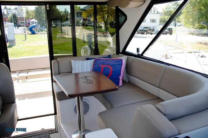Slide: The Image of Lounge Seating on the 2016 Regal 42 Coupe - 30