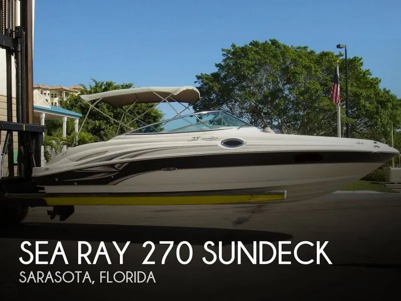 Slide: The Image of Sea Ray 270 Sundeck 2003 - 0