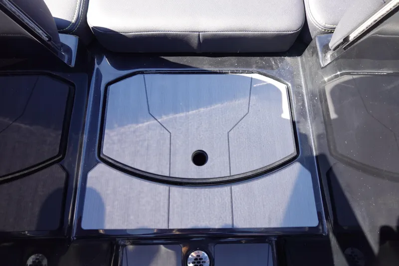 Slide: The Image of 2026 Axis A245 boat interior with sleek seating and modern design. - 32