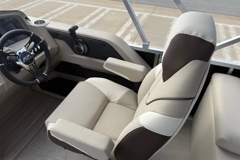Slide: The Image of Luxurious interior of 2026 Avalon LSZ Quad Lounger Shift with plush seating and modern controls. - 18