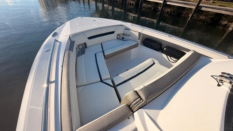 Slide: The Image of Interior view of Tiara Sport 34 LS 2023 yacht. - 31