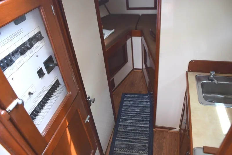 Slide: The Image of Main electrical panel and head to port - 15