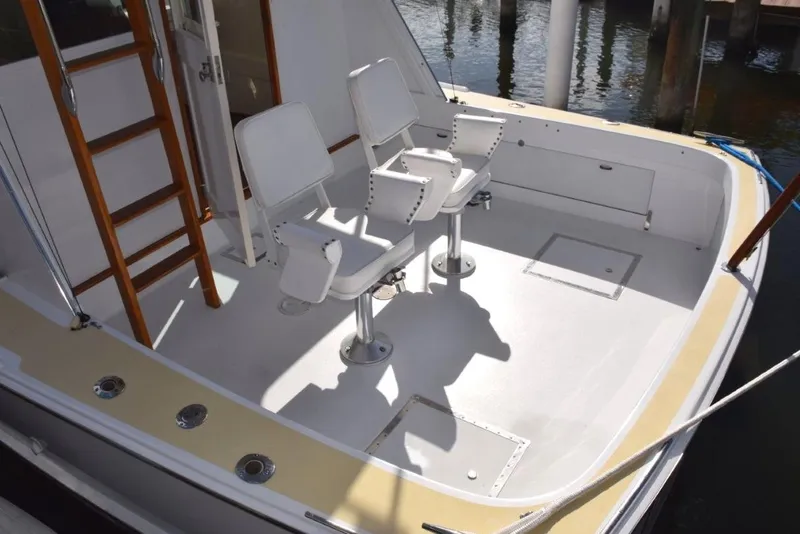 Slide: The Image of Ladder to flybridge through hatch (has a cover also) - 37