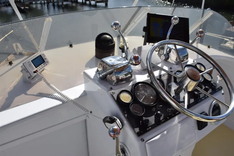 Slide: The Image of Flybridge helm console - 41