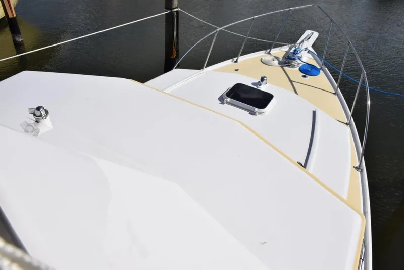 Slide: The Image of Bow view from Flybridge - 48