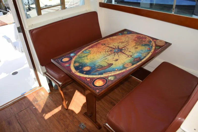 Slide: The Image of Dinette to portside salon - 8