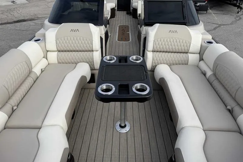 Slide: The Image of 2026 Avalon 2585 27-3 Excalibur LTD QLS boat with Mercury 425 V10 engine. - 5