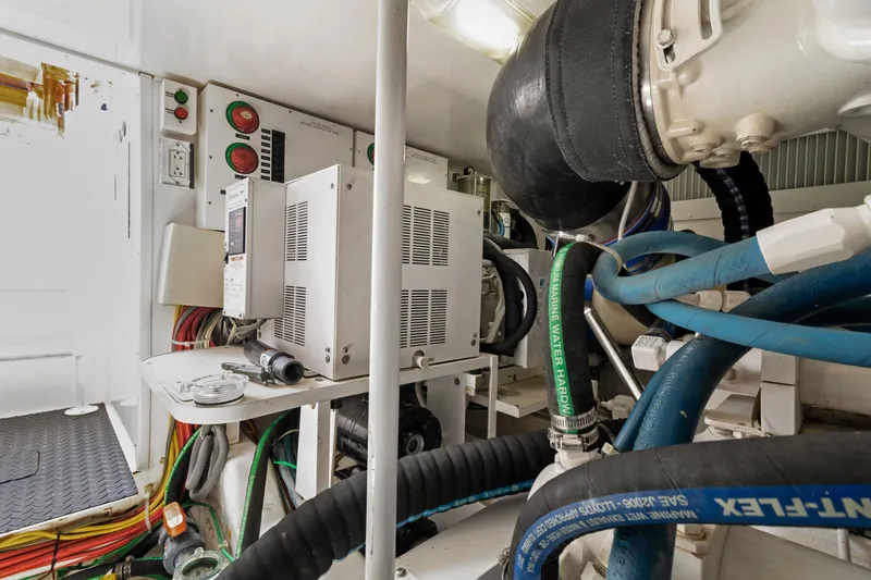 Slide: The Image of Engine room aft port side ac units and Eskimo ice maker - 42