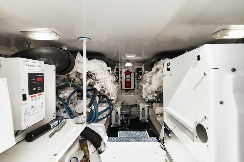 Slide: The Image of Engine room facing forward from entrance - 35
