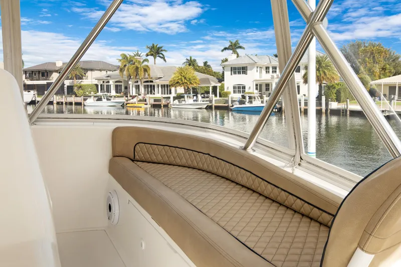 Slide: The Image of Port side flybridge seating - 30