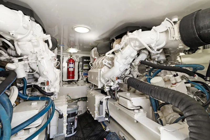 Slide: The Image of Engine room facing starboard from entrance - 37