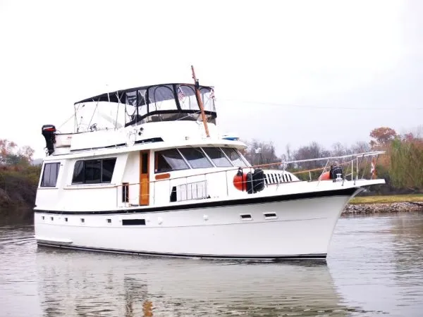 Slide: The Image of Hatteras 58 Galley Up MY 1979 - 1