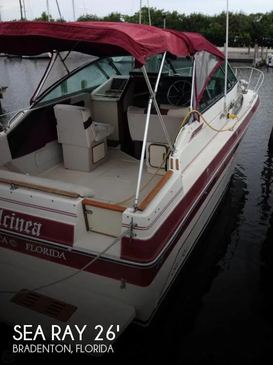 Slide: The Image of Sea Ray 268 Weekender 1988 - 0