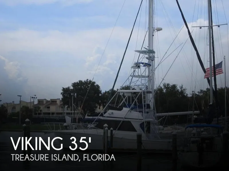 Slide: The Image of Viking 35 Sportfisherman 1987 - 0