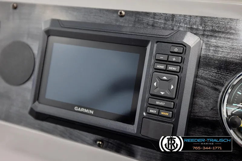 Slide: The Image of Garmin navigation system in 2026 Avalon VEN85 CCF boat dashboard. - 36