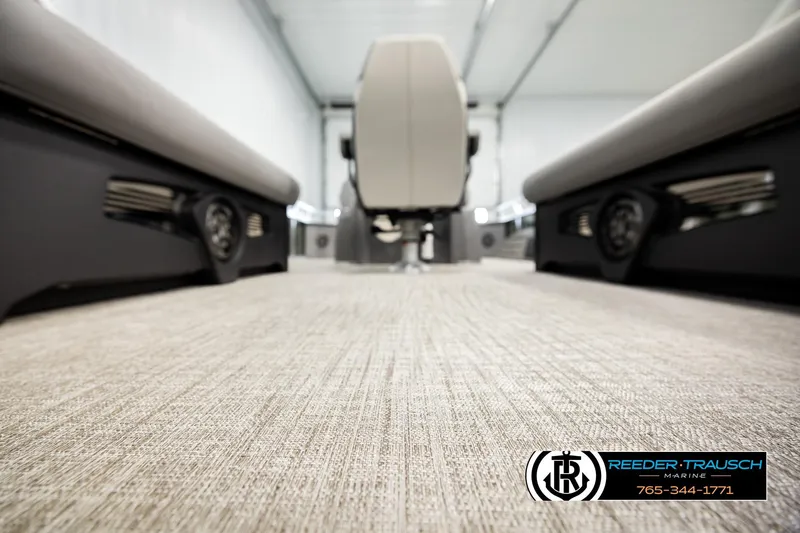 Slide: The Image of 2026 Avalon VEN85 CCF interior with modern seating and carpet flooring. - 46