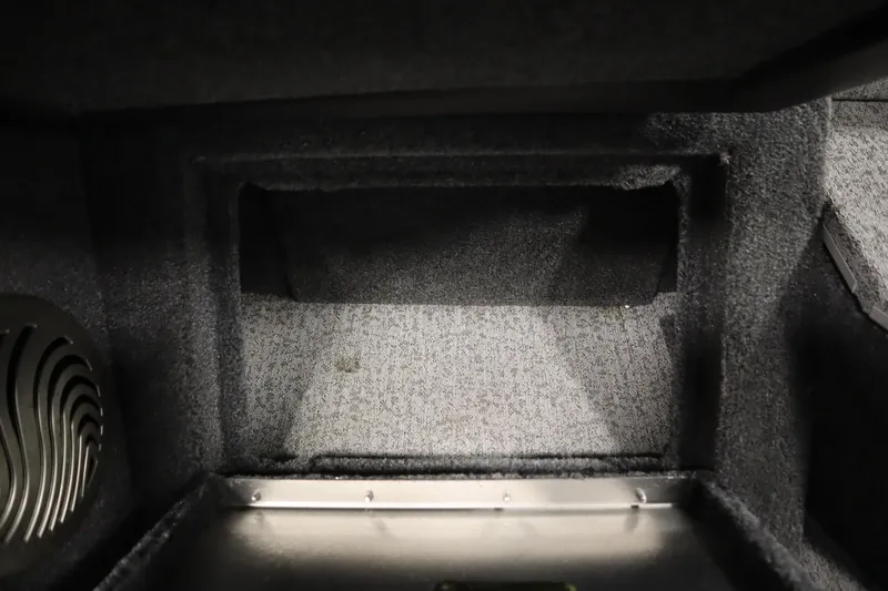 Slide: The Image of Interior view of 2023 Tracker Pro Guide V-175 WT boat compartment. - 39