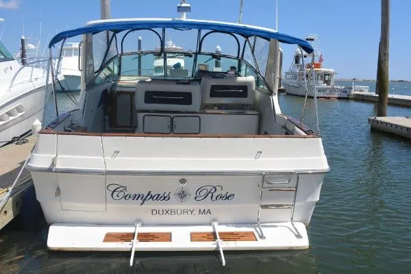 Slide: The Image of Sea Ray Express Cruiser 1987 - 3