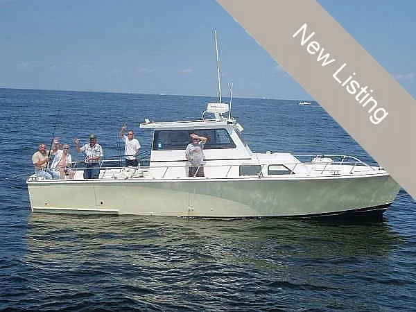 Slide: The Image of Uniflite 36 Charter Boat 1984 - 2